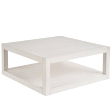 Hermosa Square Cocktail Table In White Sand Color