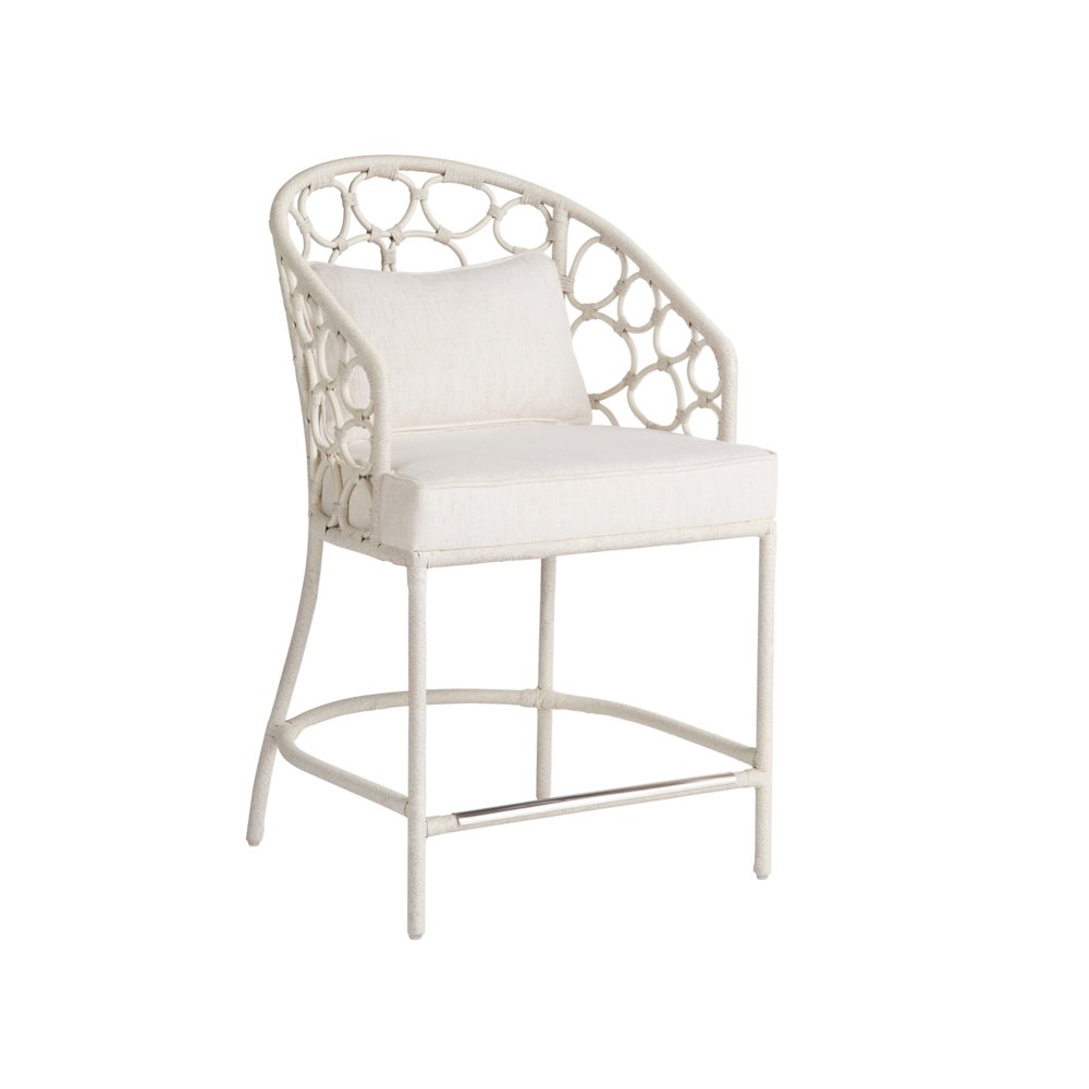 Pebble Counter Chair In Sea Salt Color
