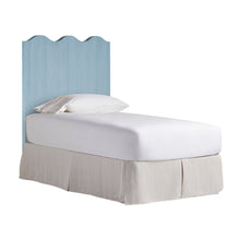 Surf City Bed Headboard Twin In Sky Blue Color