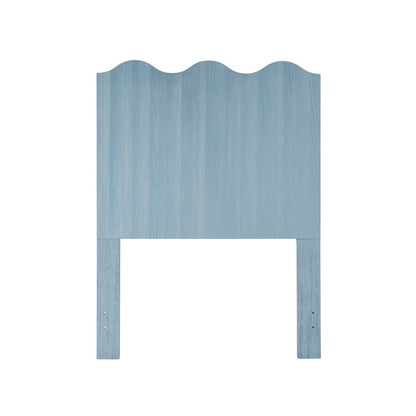 Surf City Bed Headboard Twin In Sky Blue Color