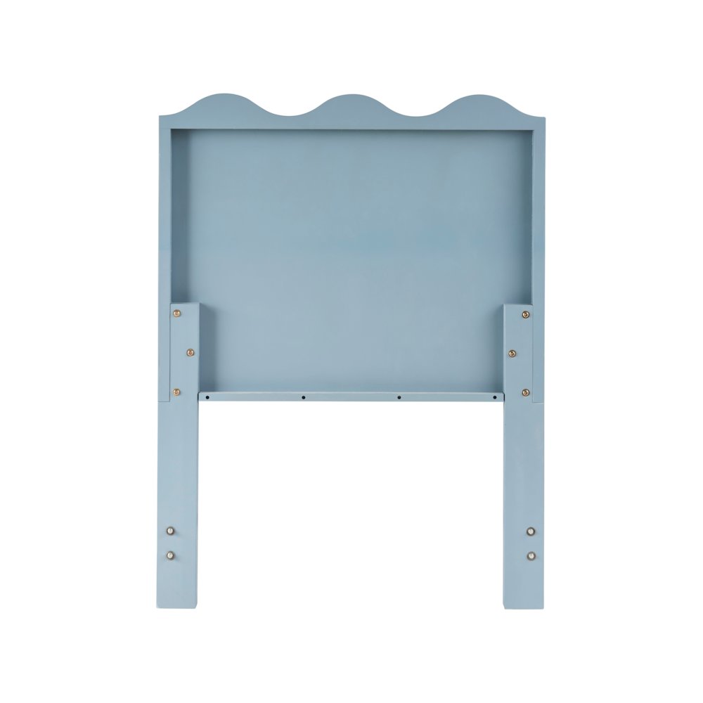 Surf City Bed Headboard Twin In Sky Blue Color
