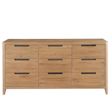 Walker Drawer Dresser In Organic Natural Oak Color