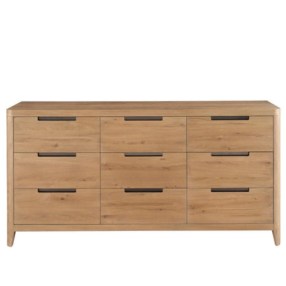 Walker Drawer Dresser In Organic Natural Oak Color