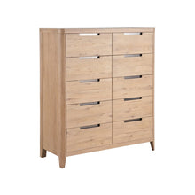 Walker Drawer Chest In Organic Natural Oak Color