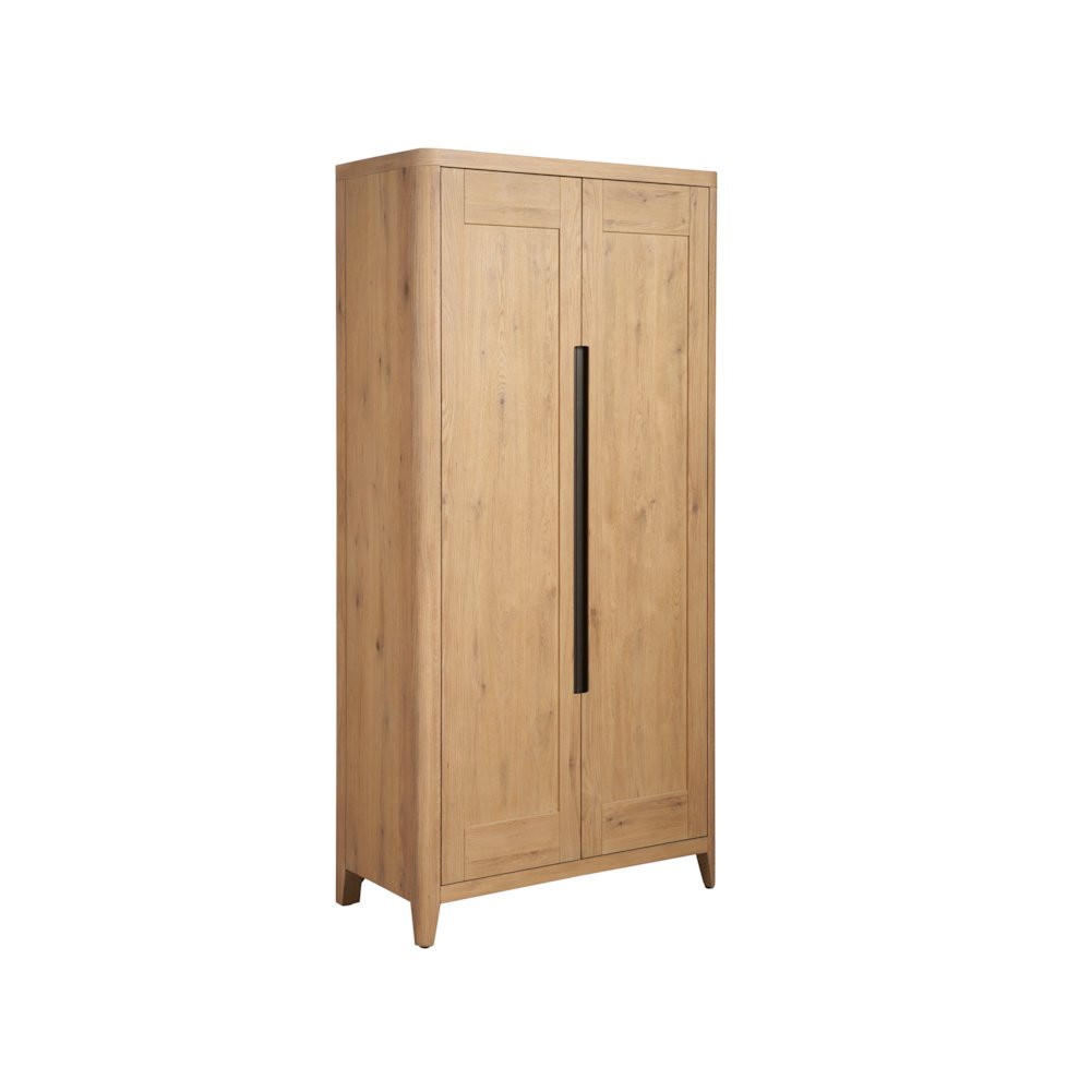 Walker Wardrobe In Organic Natural Oak Color