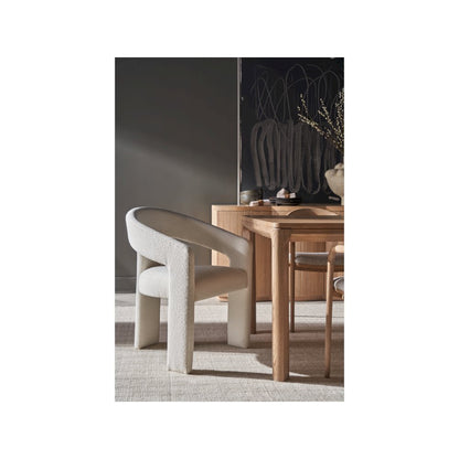 Vesper Chair In Aged Satin Pewter Color