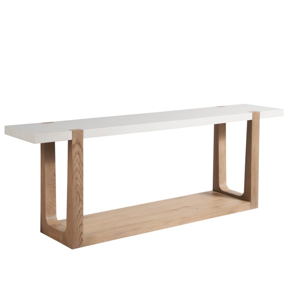 Ellis Console Table In Organic Natural Oak Color