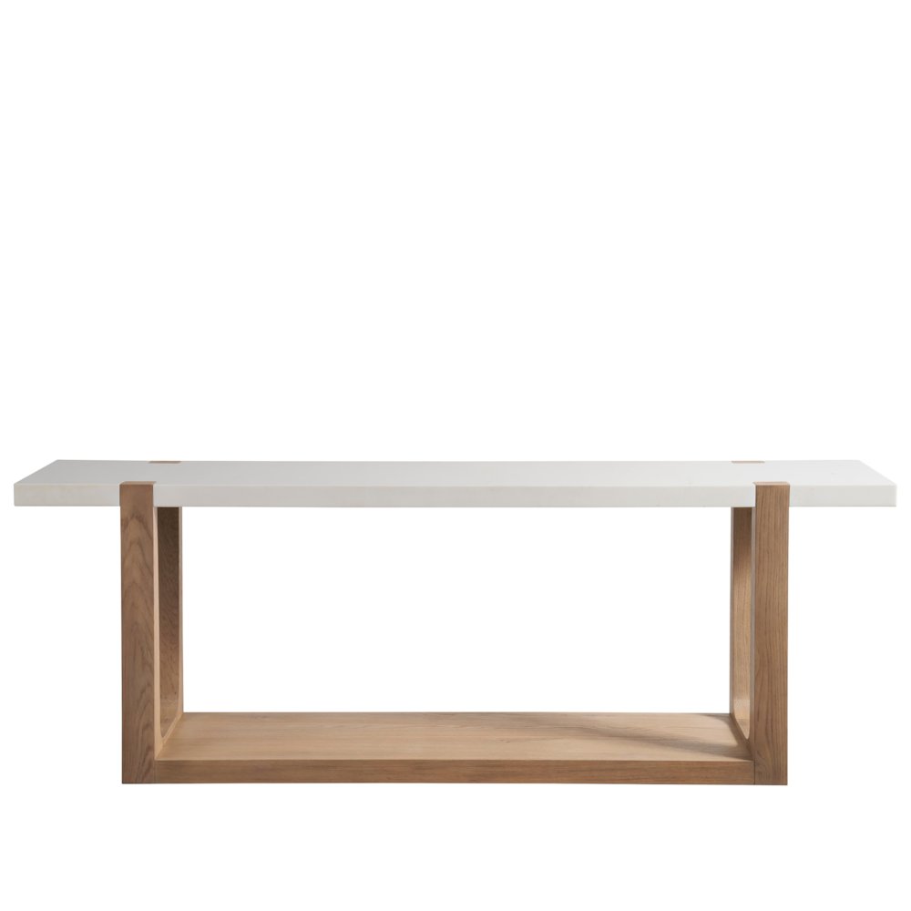 Ellis Console Table In Organic Natural Oak Color