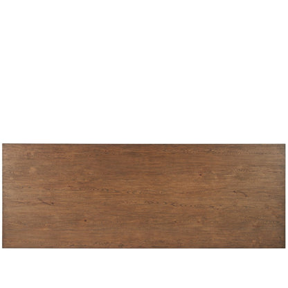 Eden Dining Table In Medium Brown Oak Color