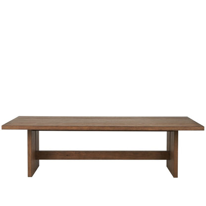 Eden Dining Table In Medium Brown Oak Color