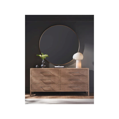 Cove Drawer Dresser In Gray Oak Color