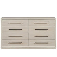 Astrid Drawer Dresser In Whie Oak Color