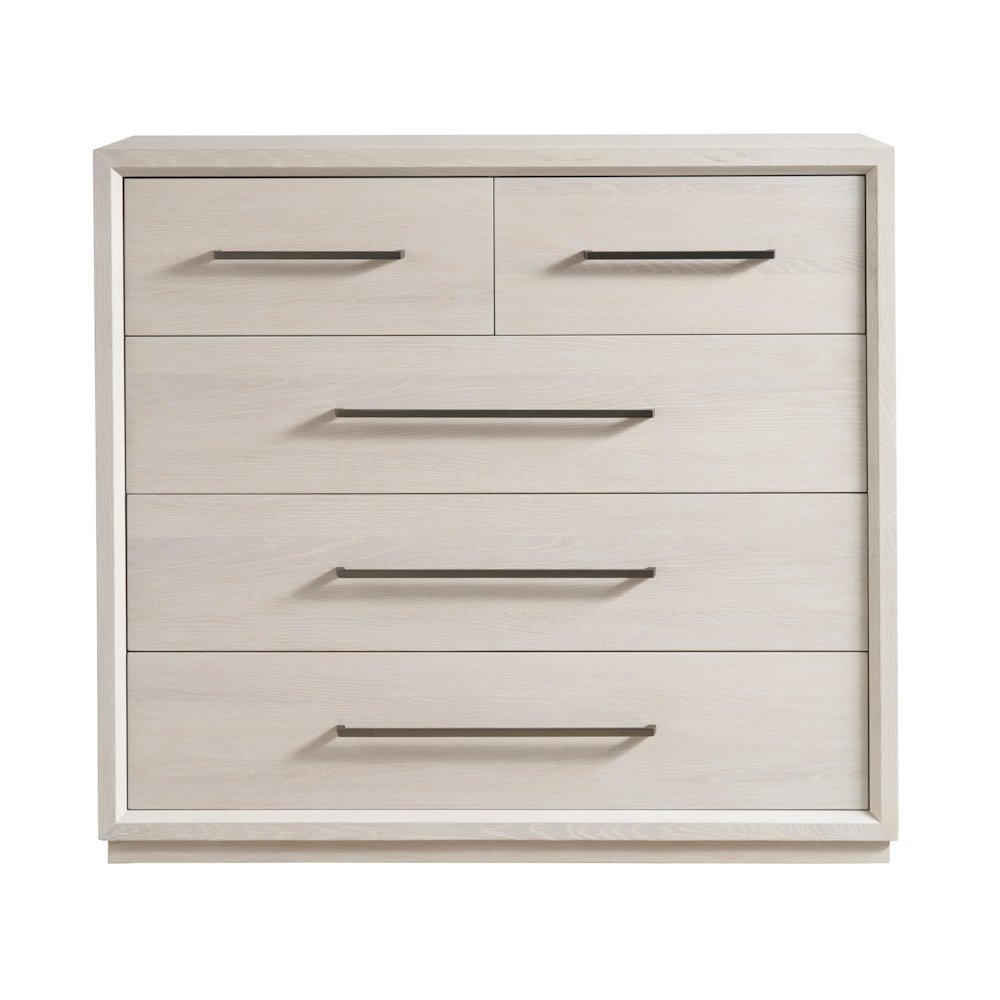 Astrid Drawer Chest In White Oak Color