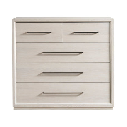 Astrid Drawer Chest In White Oak Color