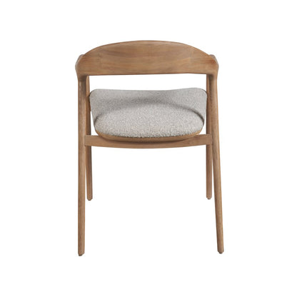 Echo Dining Arm Chair In Natural Oak  Color