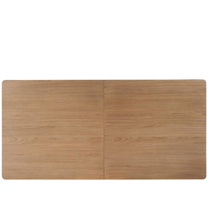 Malone Dining Table In Natural Oak  Color