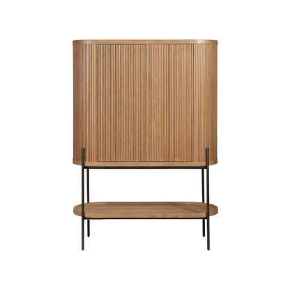 Linnea Bar Cabinet In Natural Oak  Color
