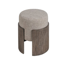 Evo Stool In Washed Charcoal Color