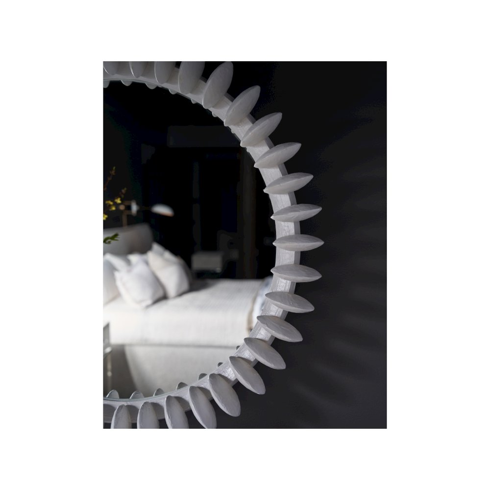Solstice Mirror In White Color