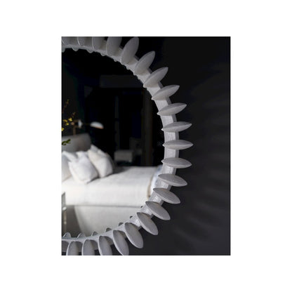 Solstice Mirror In White Color