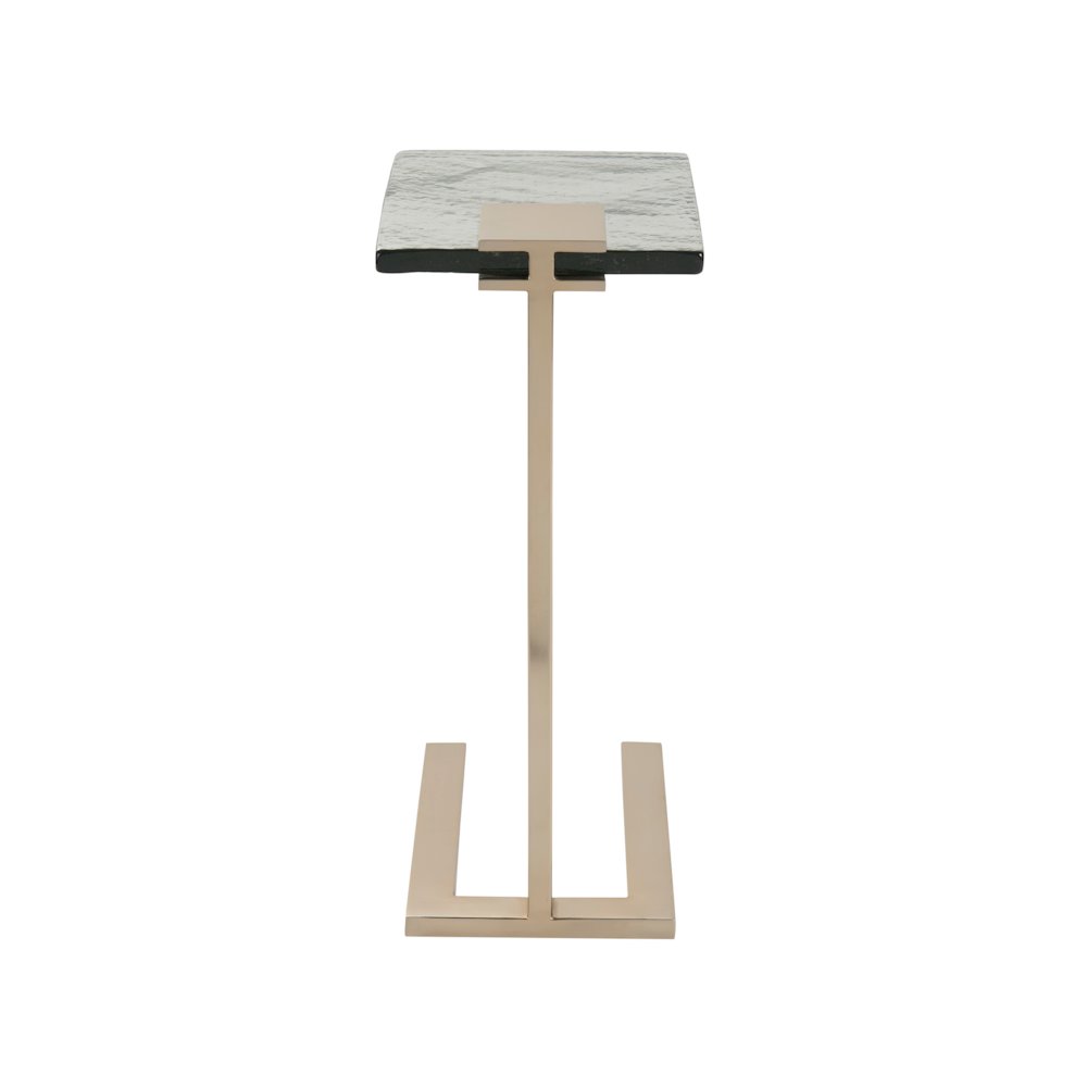 Axis Martini Table In Champagne Gold Color