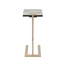 Axis Martini Table In Champagne Gold Color