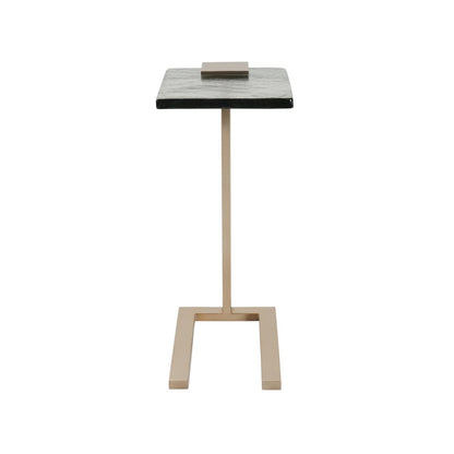 Axis Martini Table In Champagne Gold Color