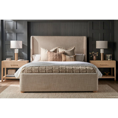 Leah Nightstand In Gold Color
