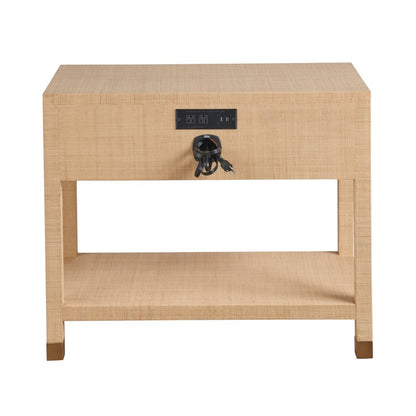 Leah Nightstand In Gold Color