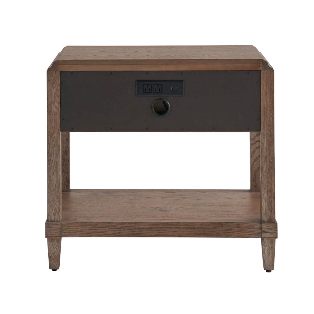 Sienna Drawer Nightstand in Sienna Color
