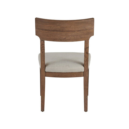Sienna Wood Back Side Chair (Set of 2)  in Sienna Color