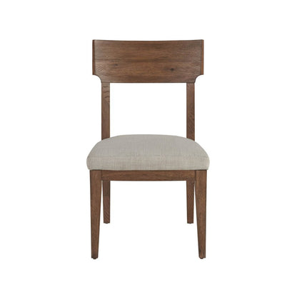 Sienna Wood Back Side Chair (Set of 2)  in Sienna Color