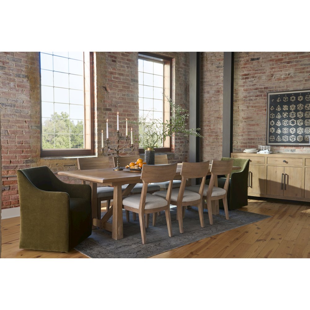 Canyon Wood Back Side Chair (Set of 2) in Canyon Color