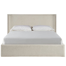 Owen Storage Bed King in White Oak Color