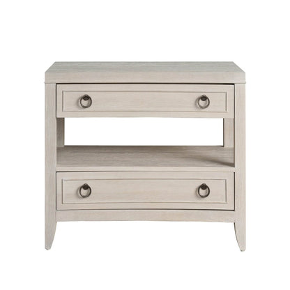 Avaline Nightstand in White Oak Color