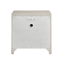 Carmen Three Drawer Nightstand in White Oak Color