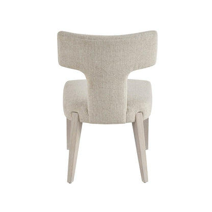 Raen Upholstered Side Chair (set of 2) in White Oak Color