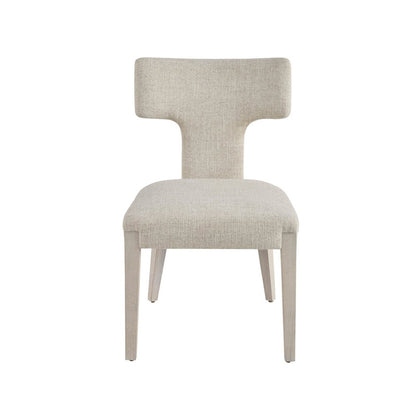 Raen Upholstered Side Chair (set of 2) in White Oak Color