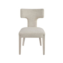 Raen Upholstered Side Chair (set of 2) in White Oak Color