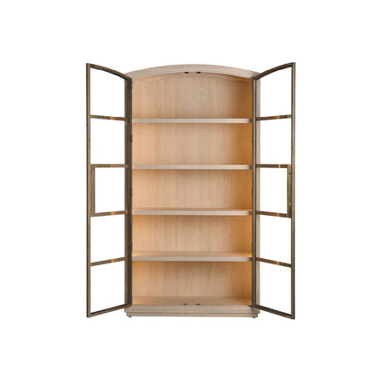 Scribe Cabinet in White Oak Color