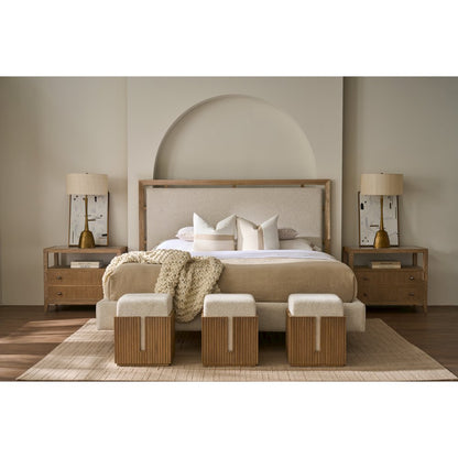 Kendall Bed King in Skylark Color
