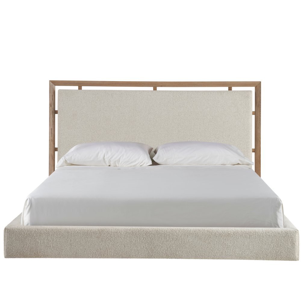 Kendall Bed Queen in Skylark Color