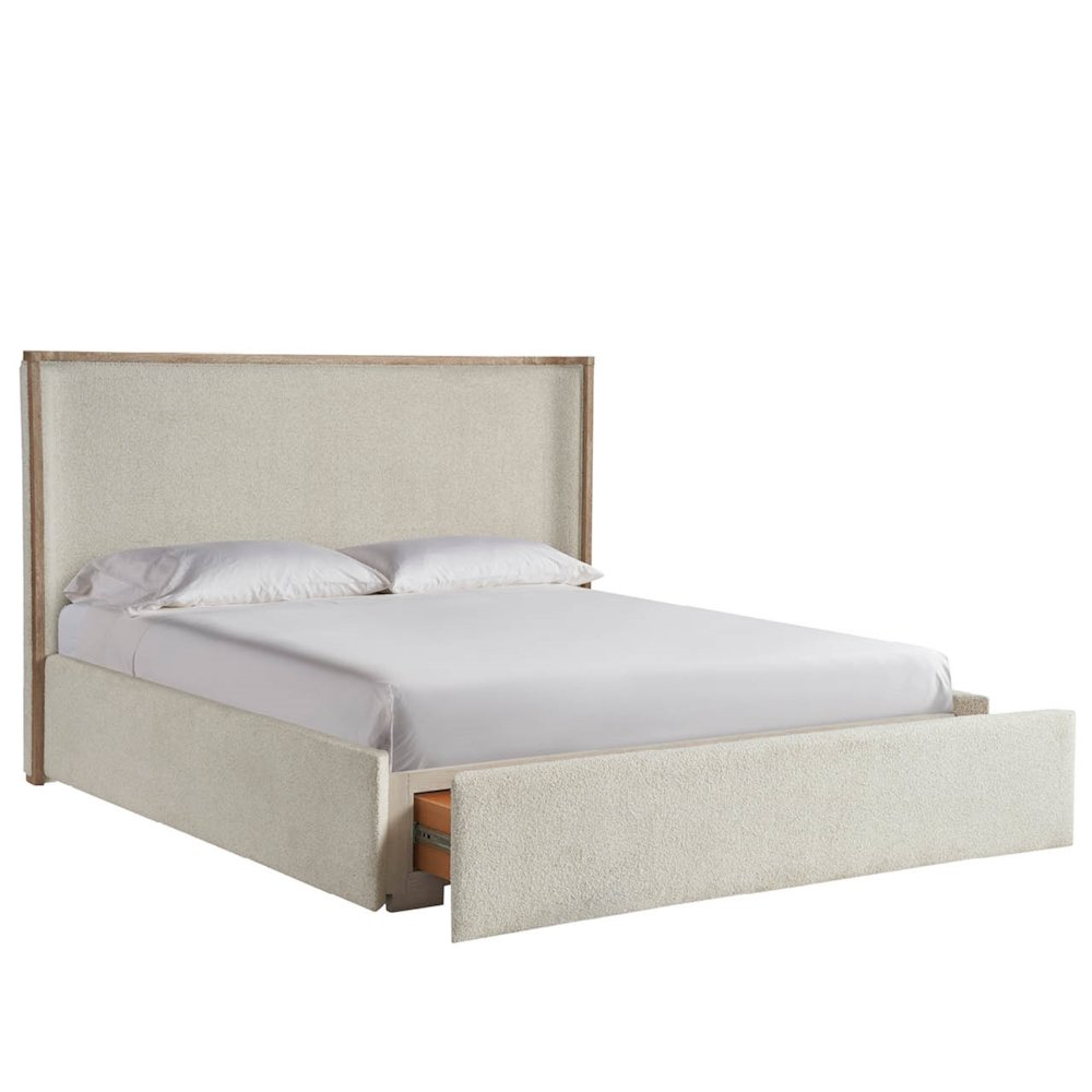 Owen Storage Bed Queen in Skylark Color