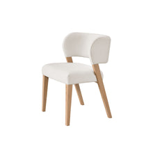Prier Side Chair Pair In White Oak Color