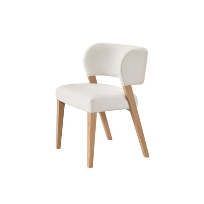 Prier Side Chair Pair In White Oak Color