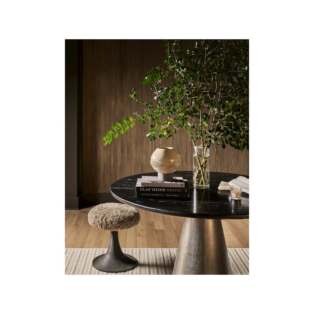 Kira Stool In Bronze Color