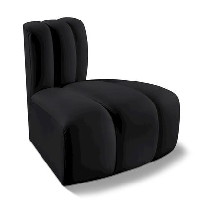 Arc Black Vegan Leather Reverse Corner