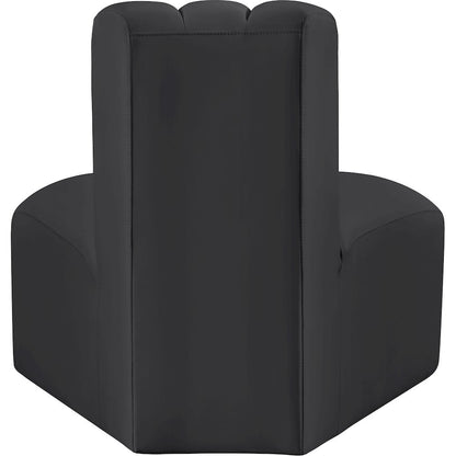 Arc Black Vegan Leather Reverse Corner