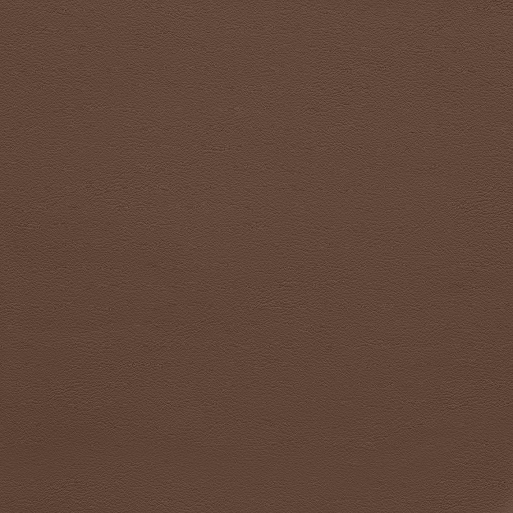 Arc Brown Vegan Leather Ottoman