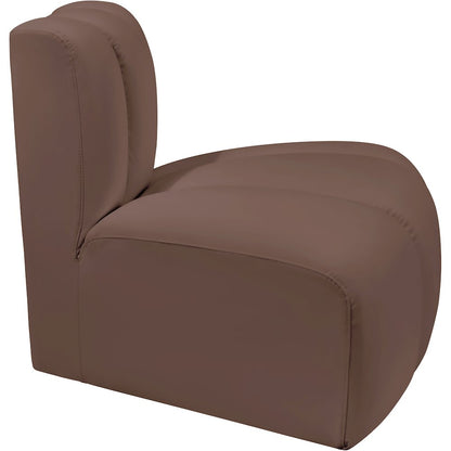 Arc Brown Vegan Leather Reverse Corner
